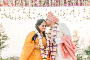 From New York to Goa Destination Wedding and the gorgeous Purple Mandap!
